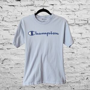 Champion Blue Small Short Sleeve T-Shirt EUC